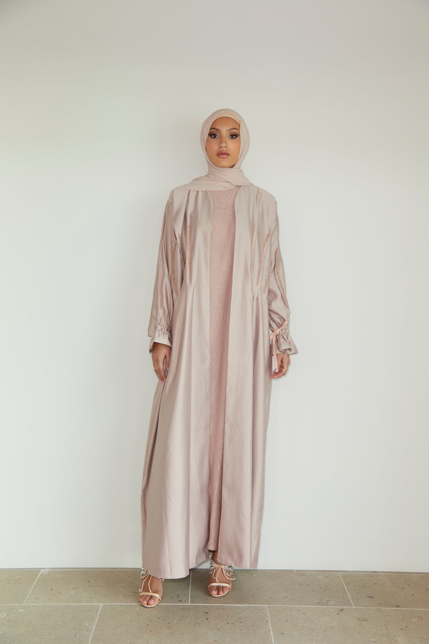 Malika Abaya | Blush