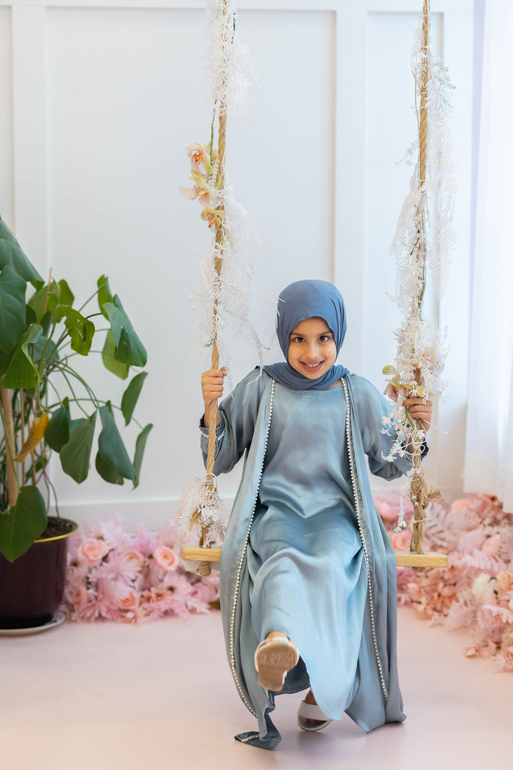 Mini Abaya - Adara | Blue