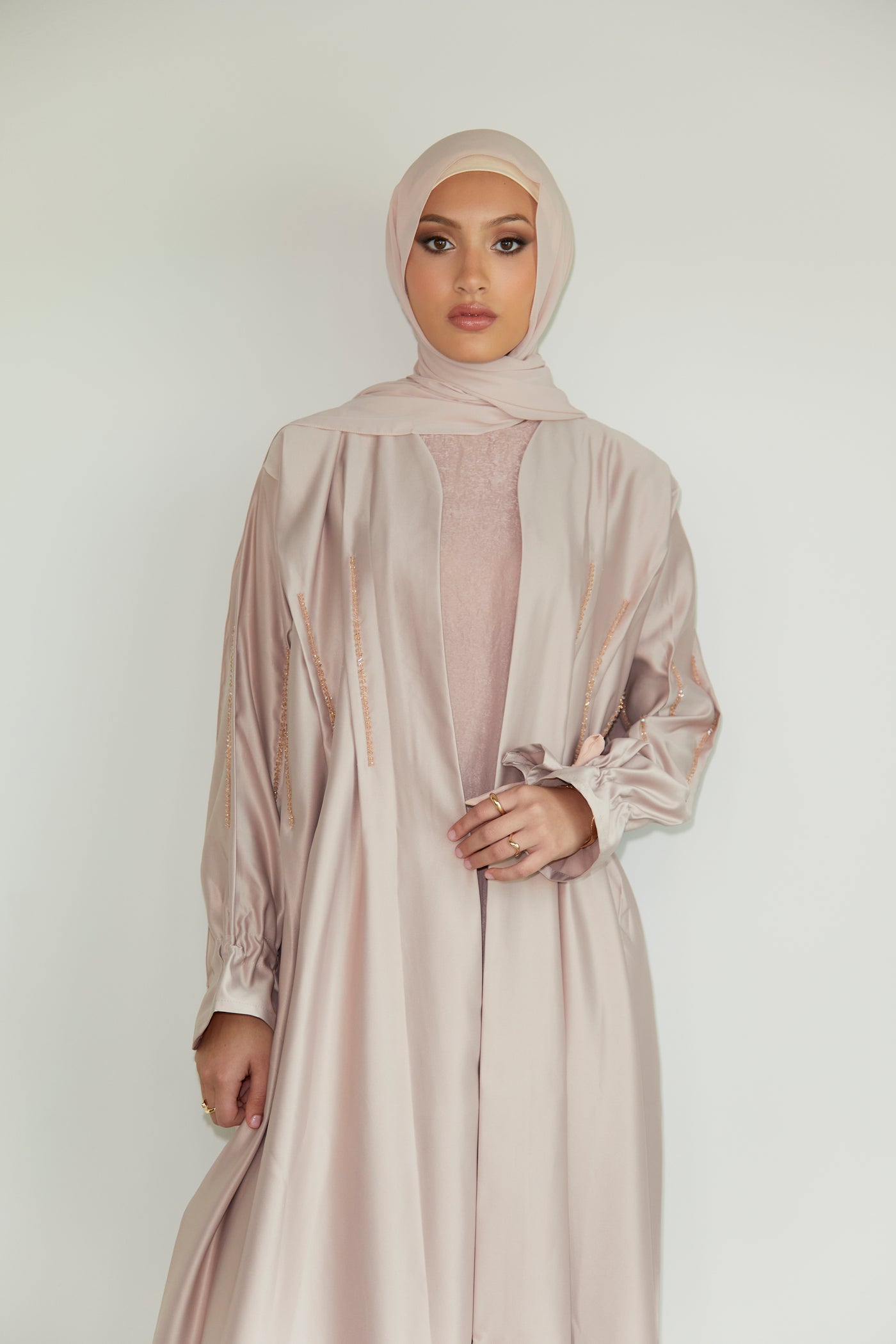 Malika Abaya | Blush