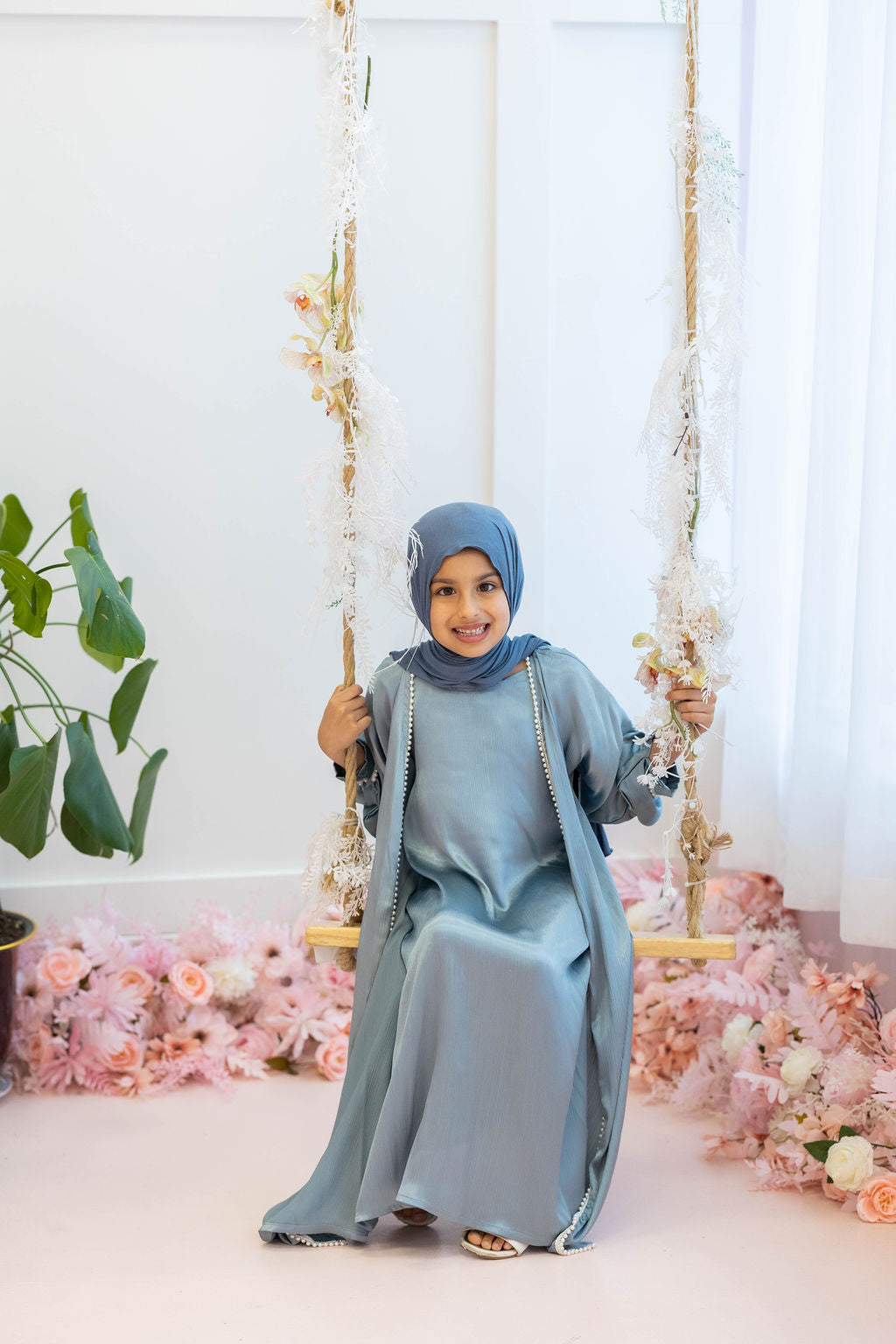 Mini Abaya - Adara | Blue