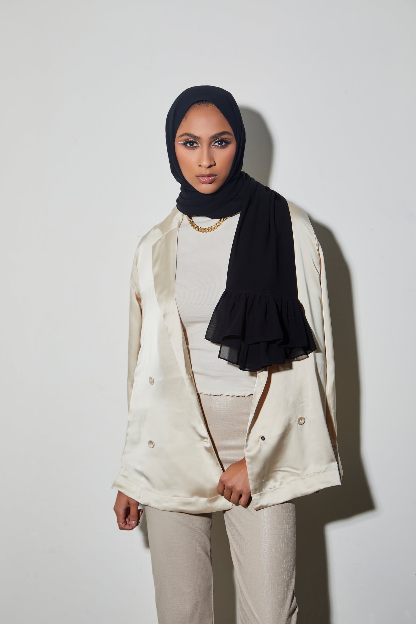Premium Quality Ruffle Hijab