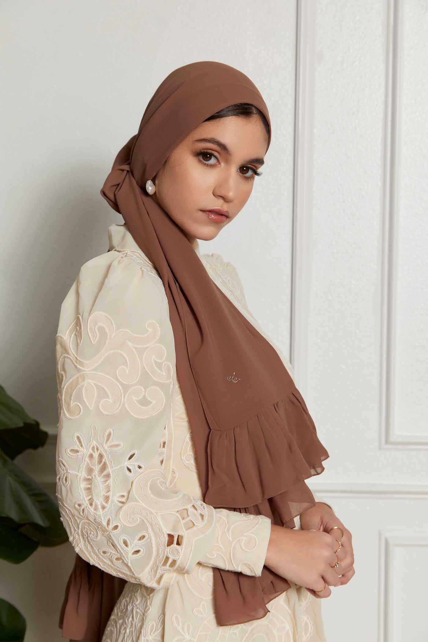 Premium Jersey Hijab- Amal - Long